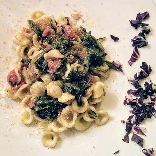 orecchiette salsiccia