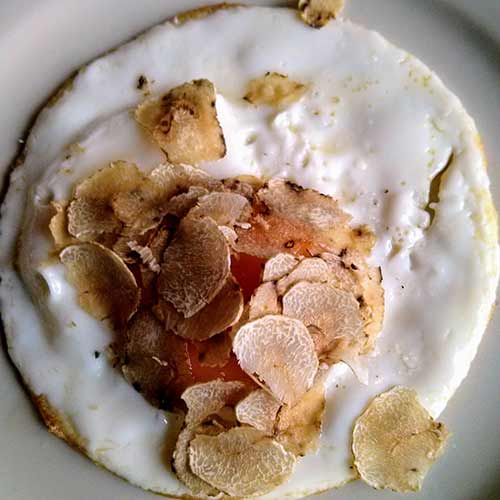 uova con tartufo