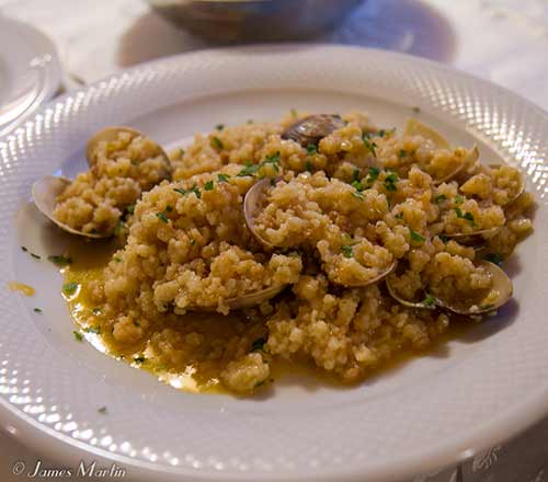 fregola with arselle