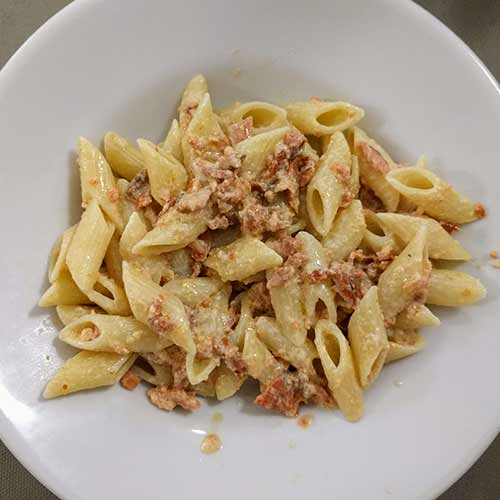 penne al salmone
